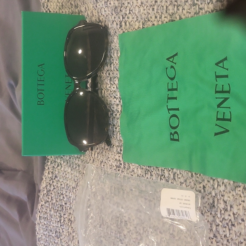 Bottega Veneta Brown Square Made In Italy New Sunglasses Case Luxery - Picture 7 of 9